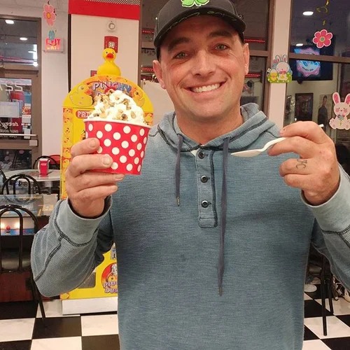Ice cream cone from Terry's Ice Cream Shop